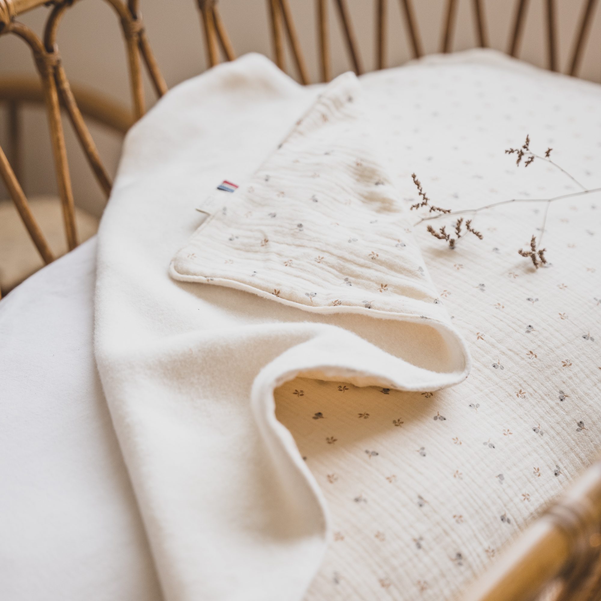 Coton Couvertures bébé nouveau-né doux en coton organique 